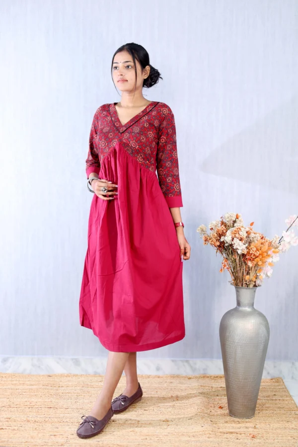 Ajrakhiya Collection Dress - Image 5