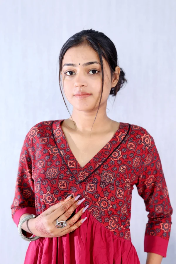 Ajrakhiya Collection Dress - Image 2