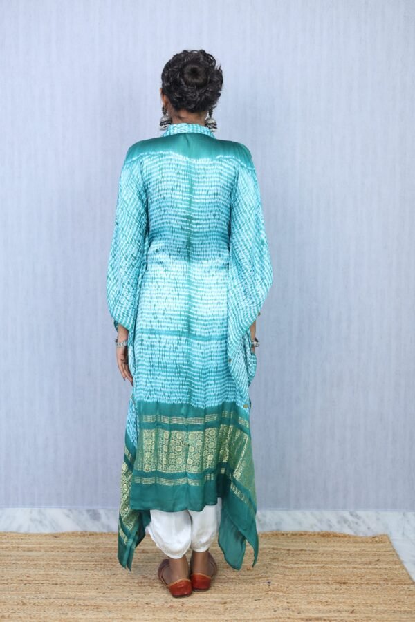 Modal Silk Kaftan – Ajrakhiya Collection - Image 2