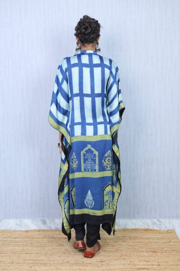 Modal Silk Kaftan – Ajrakhiya Collection - Image 3