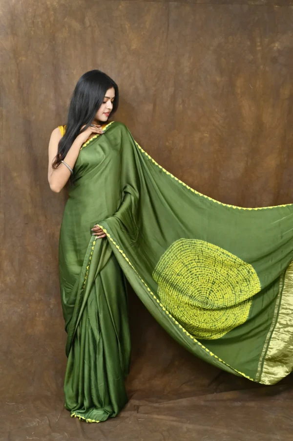 Mashru Silk Blouse - Image 2